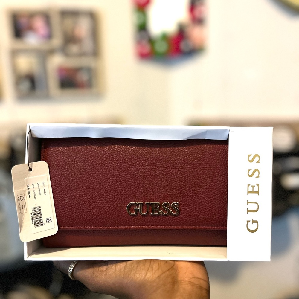 Merlot Guess Wallet